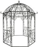 CLP Rosenpavillon aus Eisen Leila, Gartenpavillon im Jugendstil nostalgisch,