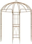 CLP Gartenpavillon wetterfest Keira, Rosenbogen mit Rankhilfe, 270x200 cm,