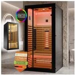 ARTSAUNA&reg; Infrarotkabine Trondheim90 Schwarz - Vollspektrumstrahler mit