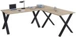 VCM VCM Holz Schreibtisch Eckschreibtisch schlicht 160x160 L Form links oder