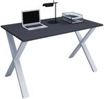 VCM Schreibtisch, 160 x 80 cm, Computertisch mit Metallgestell, B&uuml;rotisch f&uuml;r