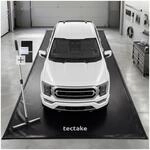 tectake&reg; Garagenbodenmatte, 2,6 x 6,7 m, mit Klettpads und Alkoholt&uuml;chern,