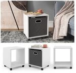 Vicco Rollcontainer f&uuml;r Faltbox B&uuml;rocontainer 1 Fach Aktenregal B&uuml;roregal...
