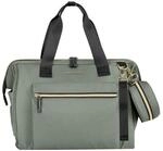 Kikkaboo Wickeltasche Maxi mit Wickelunterlage, kleine Tasche, Rei&szlig;verschluss