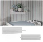 Vitalispa Wandregal Ajaton Wei&szlig; 70 x 20 cm