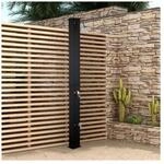 HOME DELUXE Solardusche OLYMP - Schwarz Matt