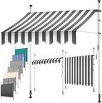 KESSER&reg; Klemmmarkise mit Handkurbel Balkon, Balkonmarkise ohne Bohren,...