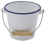 Mini-Eimer Serie HUSUM emailliert, 14 cm