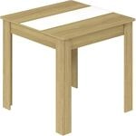 VCM VCM Esstisch, Holzwerkstoff K&uuml;chentisch H. 75 x B. 80 x T. 80 cm, kompakter