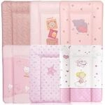 Lorelli Kinder Wickelauflage Softy 50 x 70 cm waschbar gepolstert erh&ouml;hter Rand pink