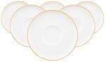 Seltmann Weiden Kombiuntertassen Sento Home Pure Lines &oslash; 16,2 cm 6er Set