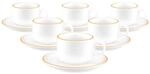 Seltmann Weiden Espressotassen mit Untertassen Sento Home Pure Lines 80 ml 6er Set