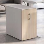 Aktenschrank MCW-Q27, B&uuml;roschrank Stahlschrank, St&uuml;tzrad Stauf&auml;cher, Metall