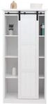 Schrank MCW-K75, Kommode Highboard, Schiebet&uuml;re 8 Stauf&auml;cher, Holz-Optik...