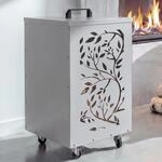 Pelletbeh&auml;lter MCW-Q30 Ranken,&nbsp;Pelletbox Aufbewahrungsbox f&uuml;r z.B. Tierfutter,