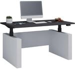 VCM H&ouml;henverstellbarer Schreibtisch, stufenlos 71-120 cm elektrisch
