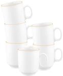 Seltmann Weiden Becher mit Henkel Sento Home Pure Lines 400 ml 6er Set
