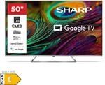 Sharp 50JP7765E QLED Fernseher 50 Zoll Google TV 4K UHD Smart TV Mini-LED HDR Dolby