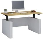 VCM H&ouml;henverstellbarer Schreibtisch, stufenlos 71-120 cm elektrisch