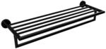 Brillantbad BARK Handtuchablage Messing Schwarz 265x550x120 mm f&uuml;r Bad & WC >>...