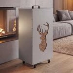 Pelletbeh&auml;lter MCW-Q30 Hirsch,&nbsp;Pelletbox Aufbewahrungsbox f&uuml;r z.B....