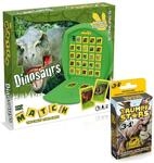 Dinosaurier Spiele 2er Set - Match + Trumpfstars