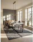 Esstisch Keramik Glas Metall Rechteckig Marmoroptik Gro&szlig;, Wei&szlig; 180x90x76 cm