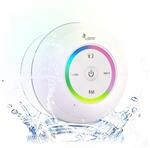 LEICKE DJ Roxxx Shower Bluetooth Lautsprecher mit Saugnapf