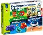 Clementoni Experimentierkasten 4 in 1 mit Kristallzucht und Planetarium ab 8...