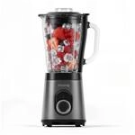 H.Koenig MXK36 Mixer, 1,5 l, 1000 W, leistungsstarker Standmixer mit Crush-Funktion,