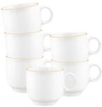 Seltmann Weiden Cappuccinotassen Sento Home Pure Lines 300 ml 6er Set