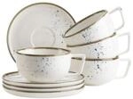 M&auml;ser Kaffeetassen-Set, Porzellan Pintar