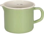 Emaille-Milchtopf mit Ausguss JUIST 12 cm