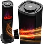 TroniTechnik&reg; Turmheizer mit Keramikelement,Heizger&auml;t mit simulierten