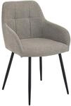 CLP Esszimmerstuhl Fergus Stoff - Farbe: taupe