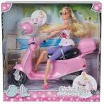 Simba 105730282 - Steffi Love - Chic City Scooter - Roller, pink, Puppe mit Zubeh&ouml;r