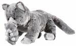 HEUNEC SOFTISSIMO Katzen Mami mit Baby