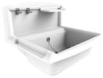 Multiset Funktionsbecken 550mm mit Spritzschutz granit