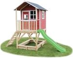 EXIT Loft 500 Holzspielhaus - rot