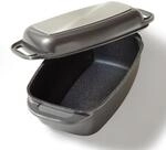 STONELINE Br&auml;ter Induktion 43 x 26 cm, 7,8 L, Br&auml;ter mit Deckel backofengeeignet,