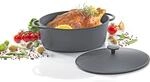 Eisenguss-G&auml;nsebr&auml;ter oval 34 cm RUSTICA