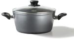 Stoneline XXL Kochtopf 28 cm, mit Deckel, Induktion, Aluguss, beschichtet mit echten