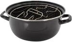 Pommes-Frites-Topf emailliert, 24 cm