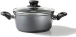 Stoneline Kochtopf 20 cm, mit Deckel, Induktion, Aluguss, beschichtet mit echten