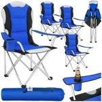 tectake&reg; Campingstuhl, faltbar, gepolstert, geringes Gewicht, 60 x 88 x 110 cm