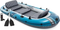 Intex 66325NP Schlauchboot Excursion 5 Set mit Paddeln Pumpe Sitzen bis 600 kg