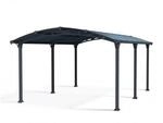 Canopia Arcadia Carport aus Aluminium 3,6 x 5 m grau