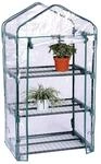LEX Gew&auml;chshaus, PVC Folie, mit 3 Etagen, 69 x 50 x 130 cm