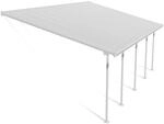 Palram Canopia Feria Terrassen&uuml;berdachung wei&szlig; 787x387x260 - 305 in cm (LxBxH)