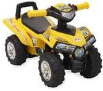 Rutschauto ATV 551 ab 1 Jahr mit Musikfunktion, Hupe, Quad Design gelb